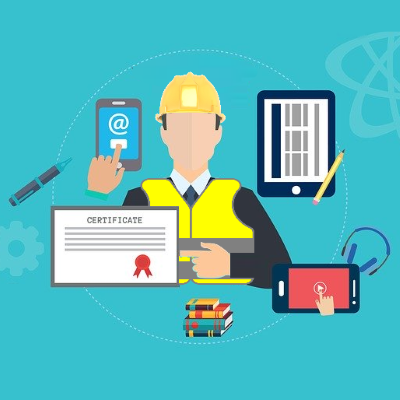 Bouwsector blijft bij met e-learning apps