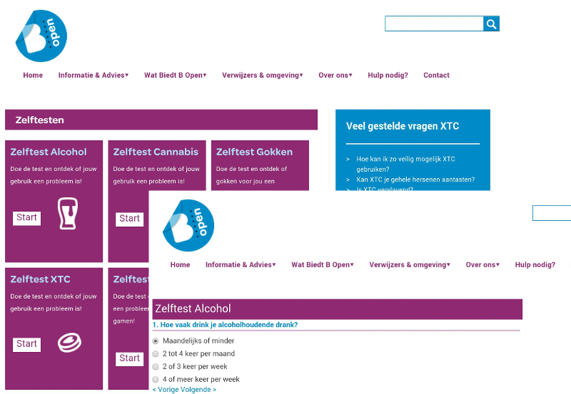 Vragenlijsten en assessments web app