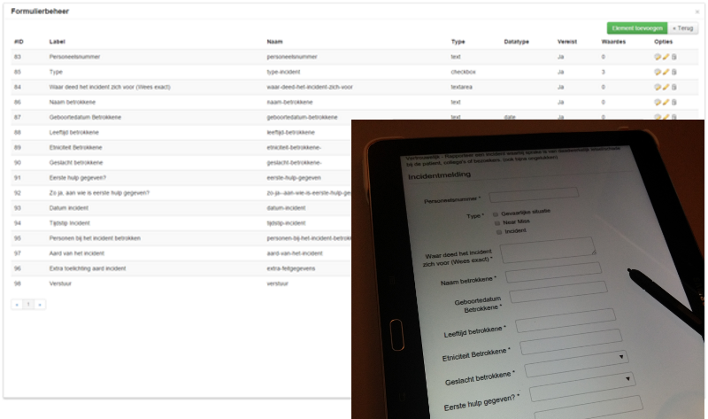 Incidentenregistratie web app