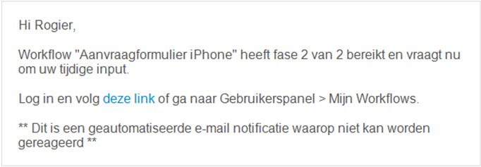 Afdeling inkoop moet autoriseren