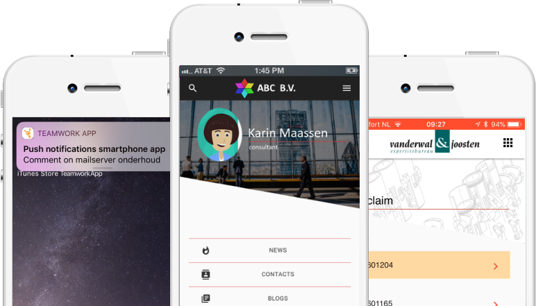 Custom features mogelijk in nieuwe PortalCMS app voor iOS en Android.